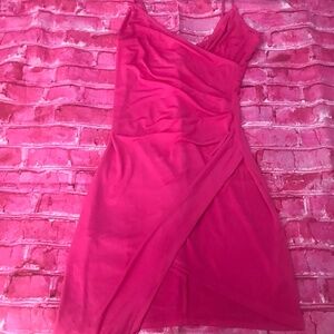 Bright Pink Glam Dress
